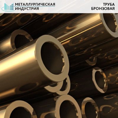 Труба бронзовая 205х22,5 мм БрАЖМц10-3-1.5